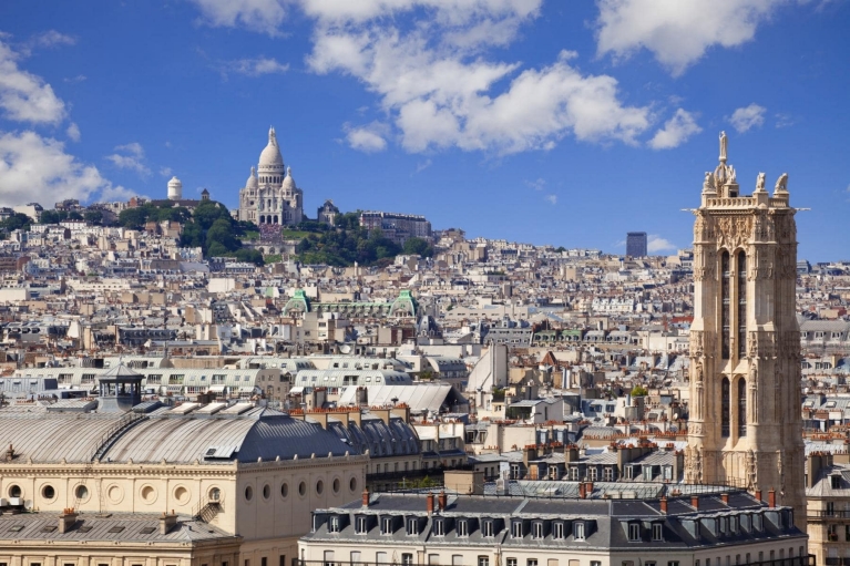 View of Montmartre, Paris