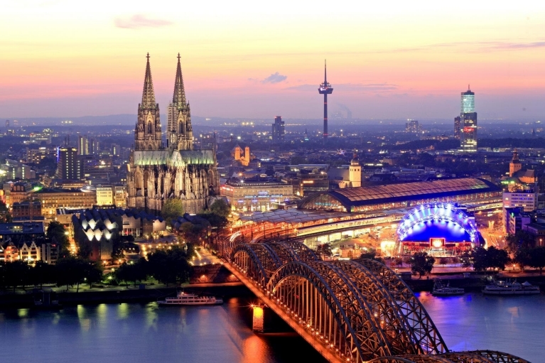 Cologne by night