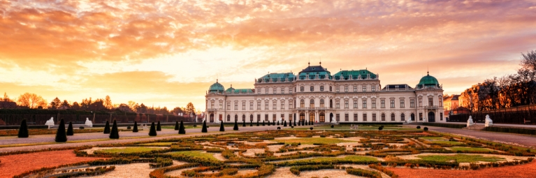 Sunrise over Vienna