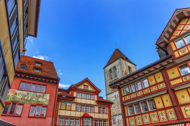 Appenzell village square